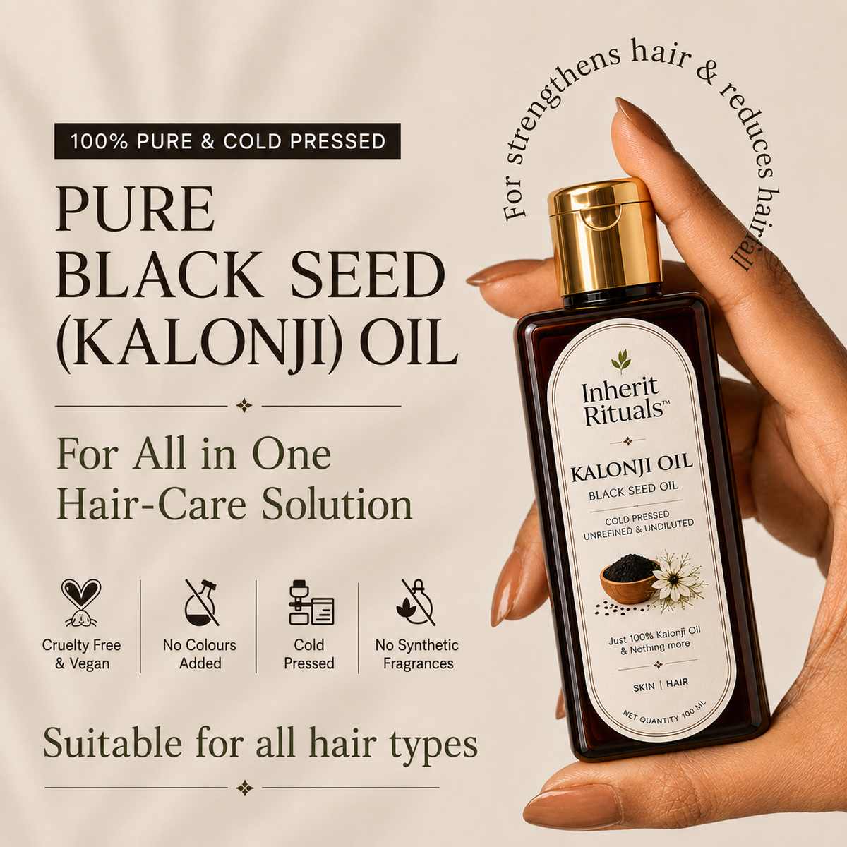 Kalonji Oil [Cold Pressed Black Seed Oil, Kalonji Ka Tel]
